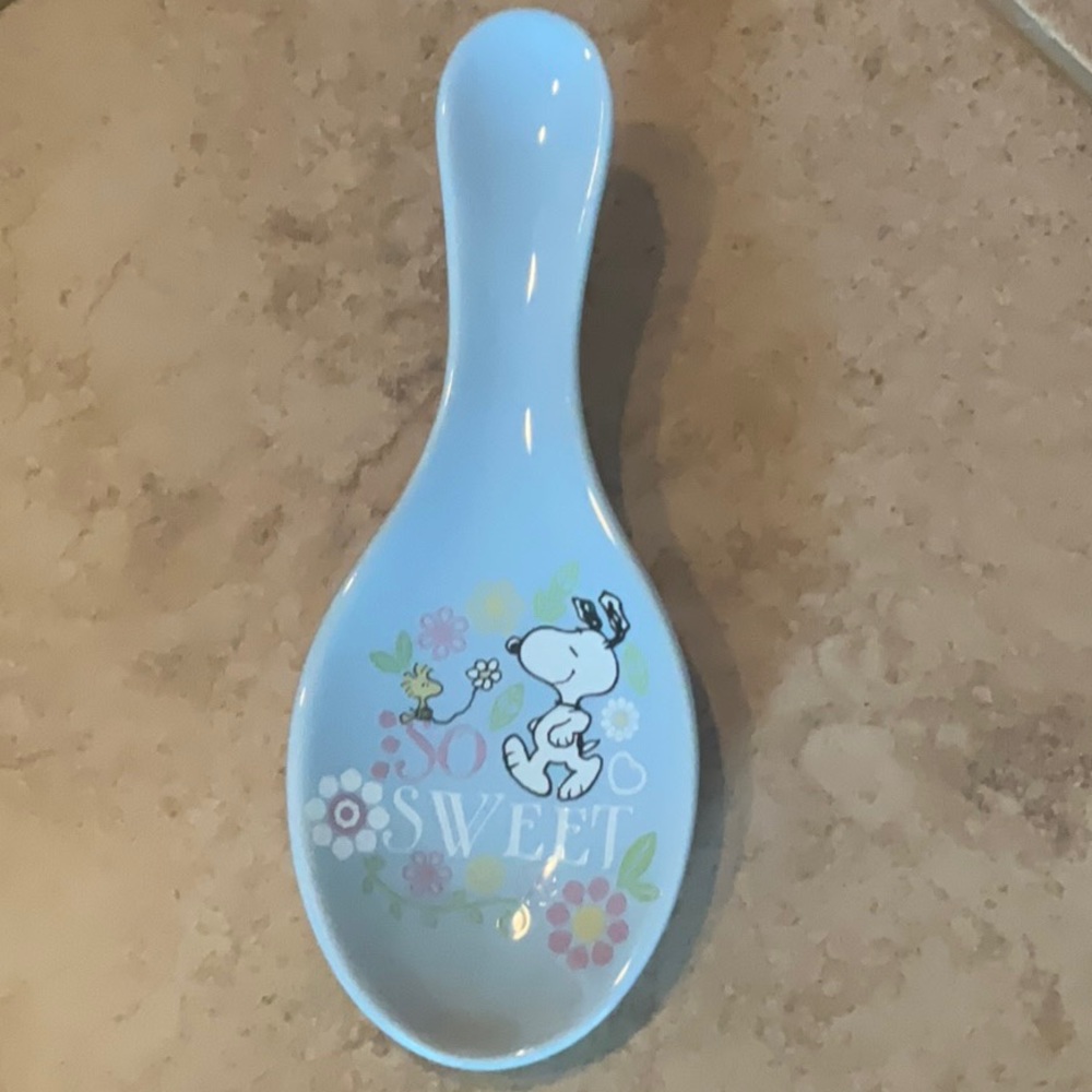 Peanuts- Snoopy & Woodstock “ So Sweet” spoon rest. Brand new.